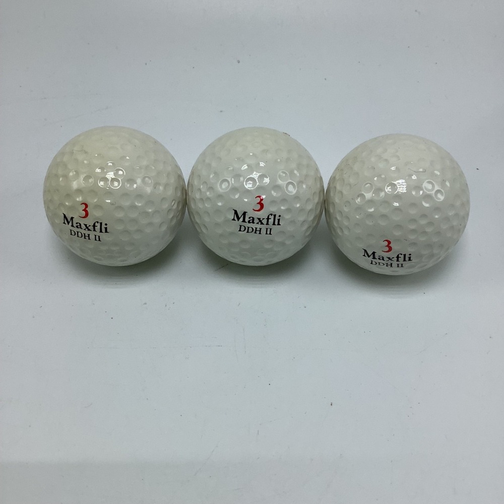 3 Maxfli DDH‎ II #3 Golf Balls